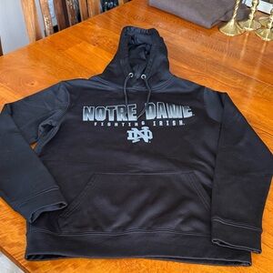 Notre Dame Fighting Irish Black Pullover Hoodie